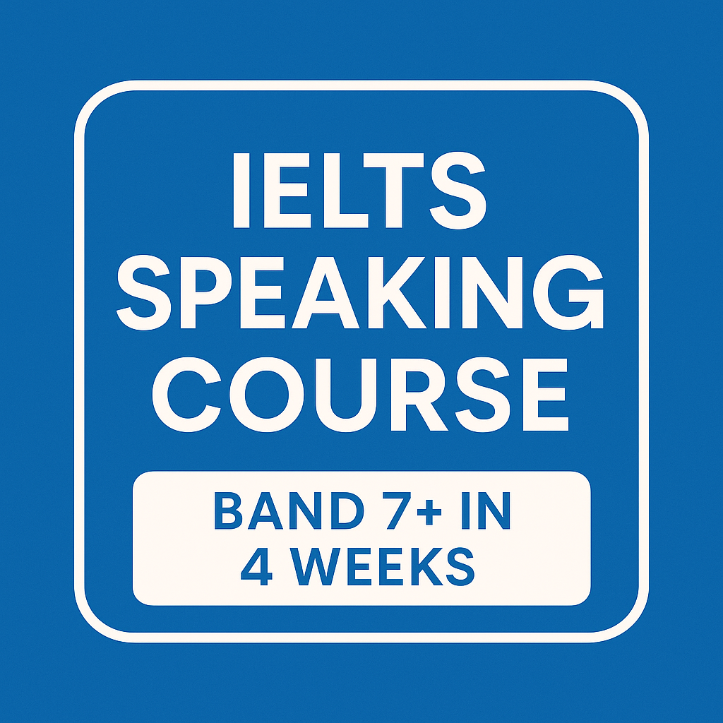 IELTS Speaking Mastery (Band 7+)